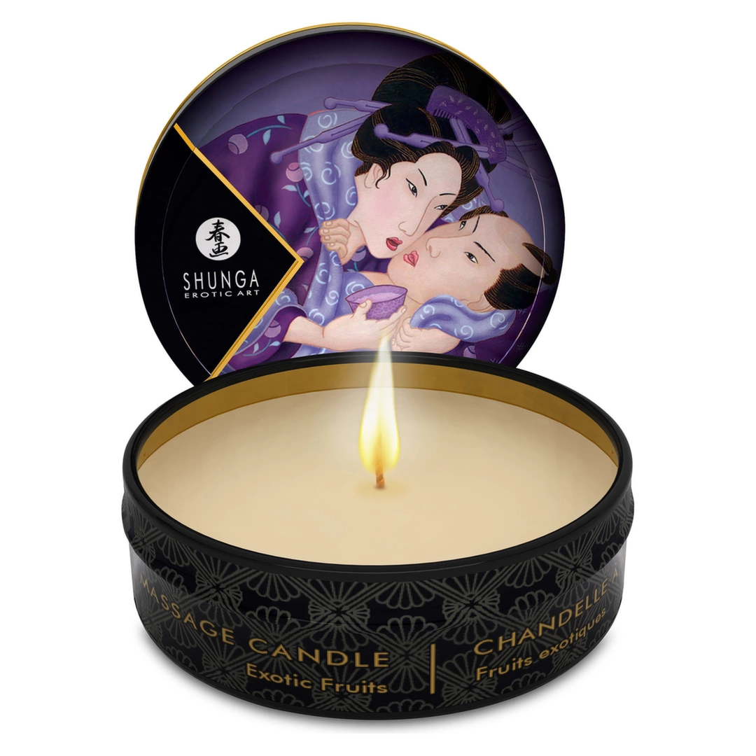 Świeca do masażu z aromatem owoców egzotycznych Shunga 30 ml