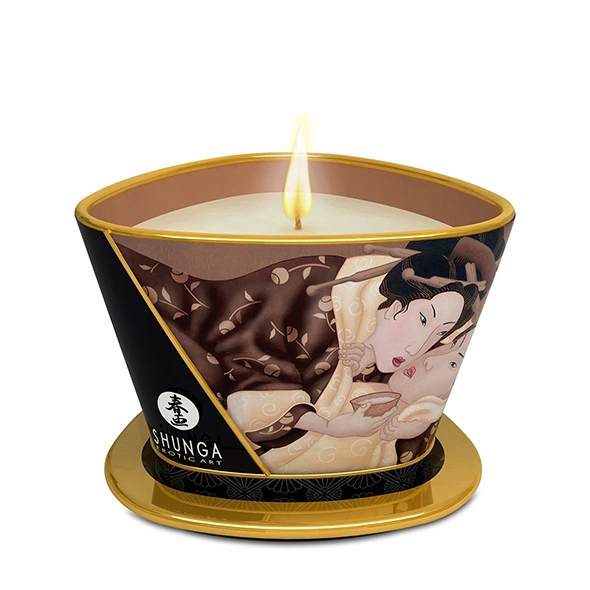 Świeca do masażu z aromatem czekolady Shunga 170 ml