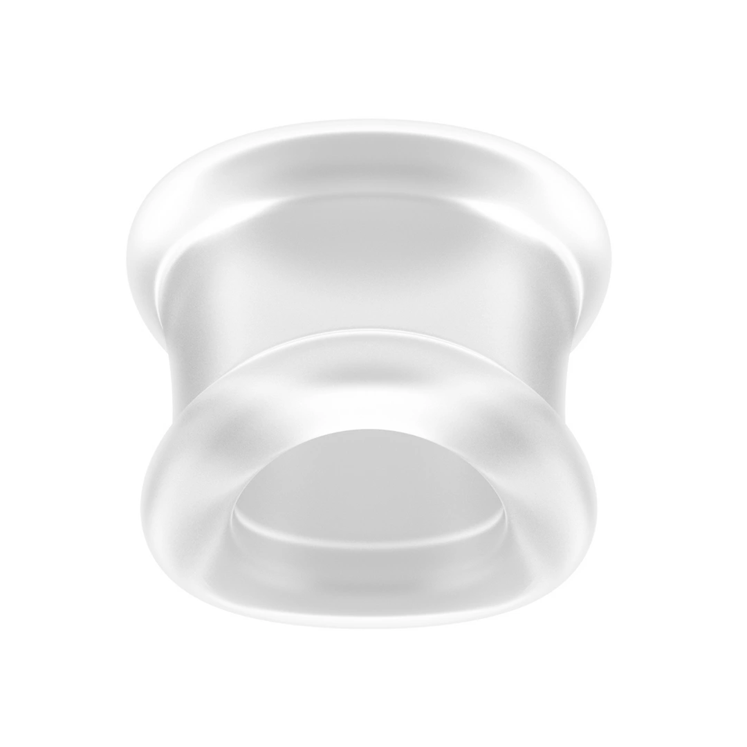 Pierścień erekcyjny przezroczysty silikon na penisa i jądra No.46 Ball