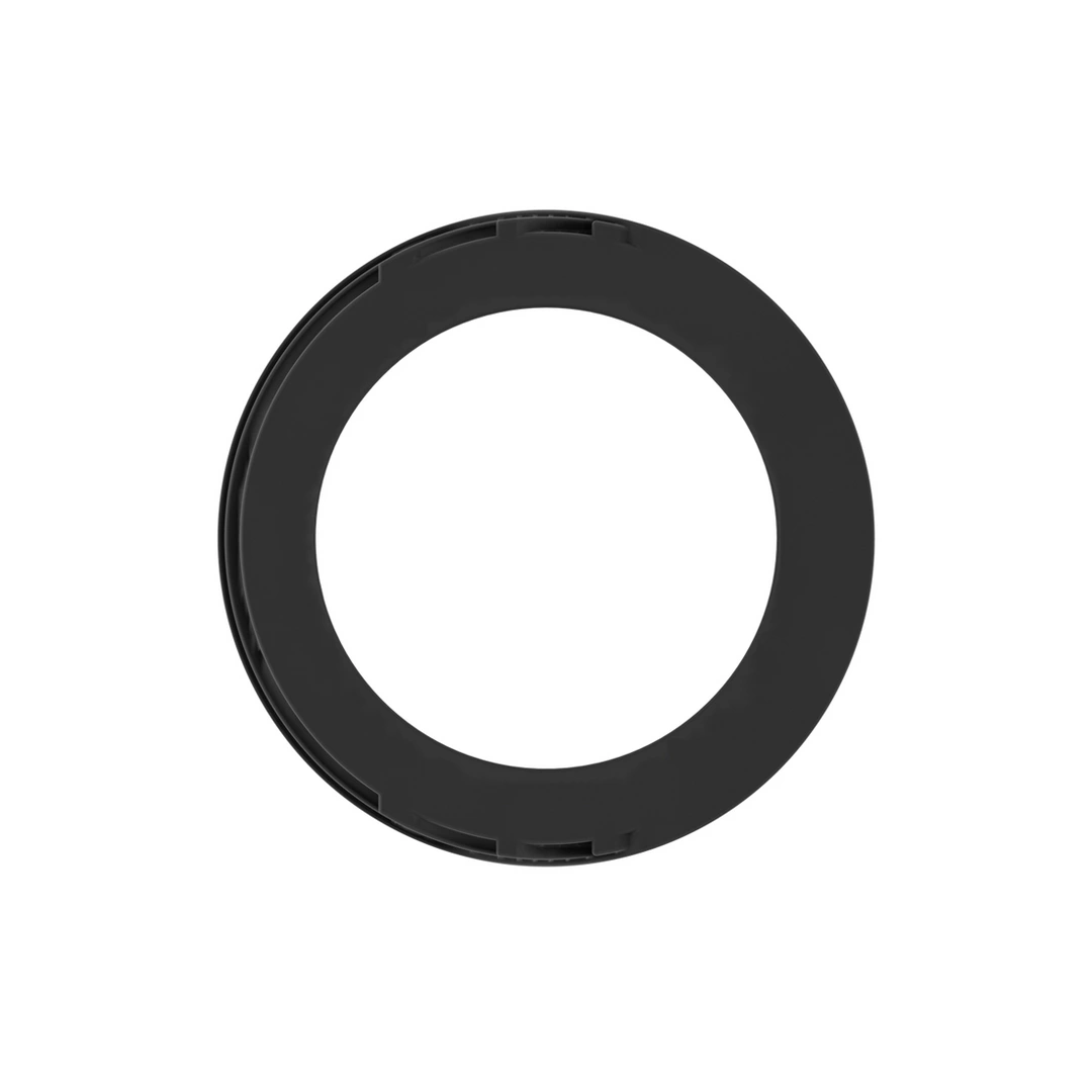 Pierścień erekcyjny do penisa w kolorze czarnym No.42 Cockring