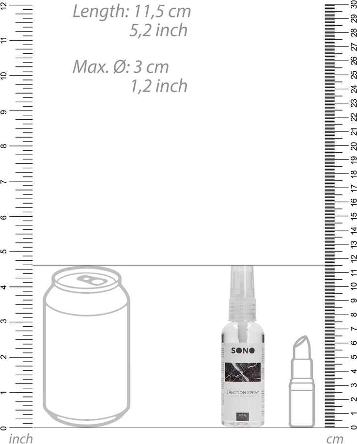 Spray erekcyjny opóźniający orgazm SONO 50 ml