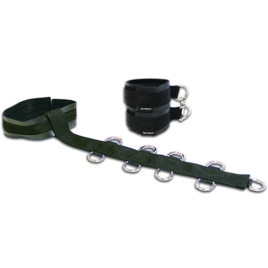 Obroża z kajdankami - Sportsheets Neck & Wrist Restraint