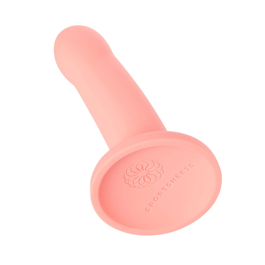 Dildo silikonowe z przyssawką Sportsheets Nexus Nyx Coral 15 cm