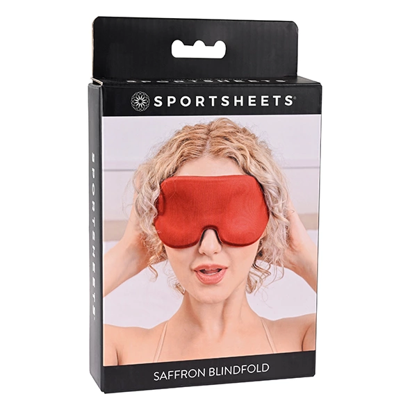 Sportsheets - Elastyczna Czerwona Opaska Na Oczy Sportsheets - Elastyczna Czerwona Opaska Na Oczy