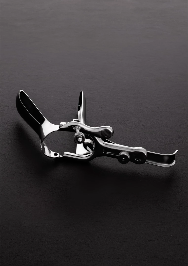 Steel Power Tools - Stalowy pierścień anatomiczny na mosznę, duży
