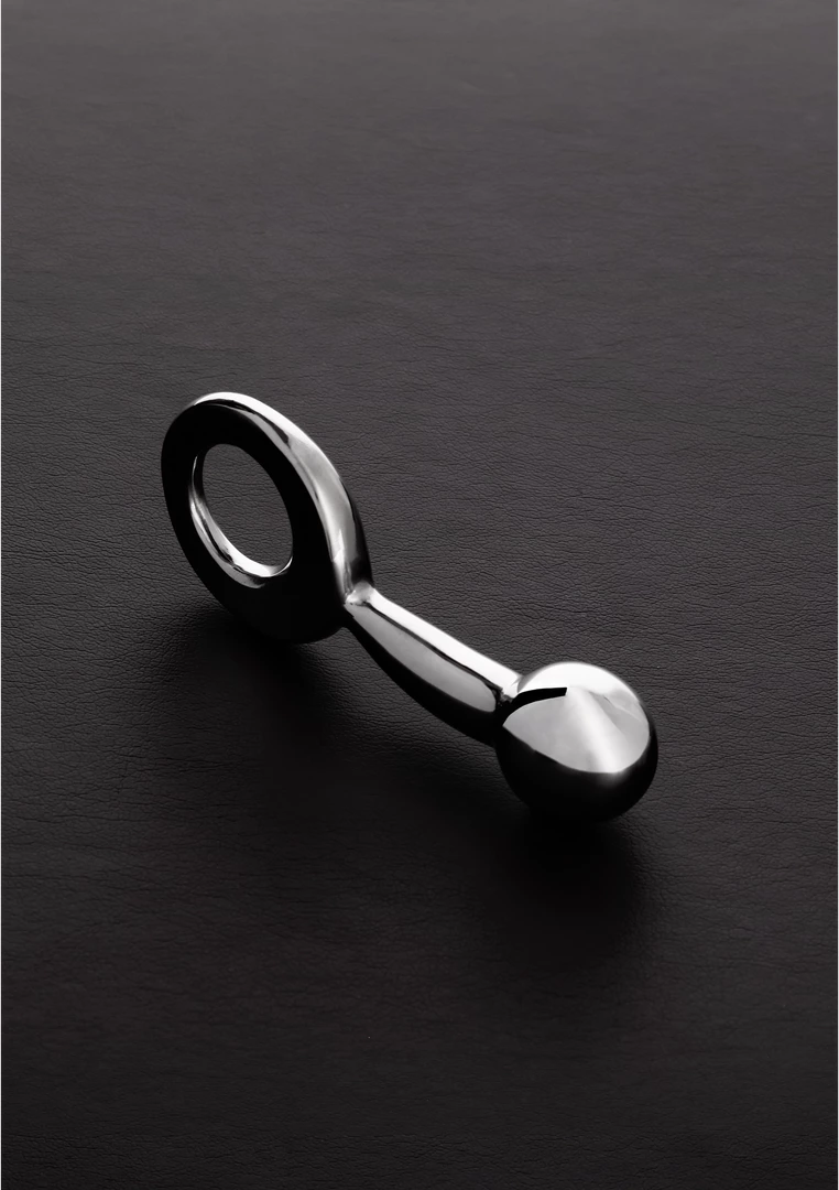 Steel Plug Pro 27 mm - stalowy korek anatomiczny, ergonomiczny uchwyt