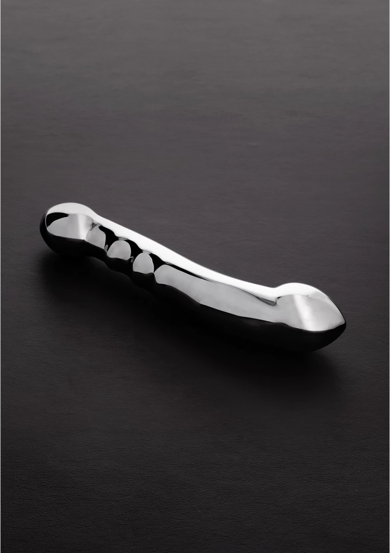 Eleganckie dildo do masturbacji wykonane ze stali NJOY Steel Eleven 28 cm
