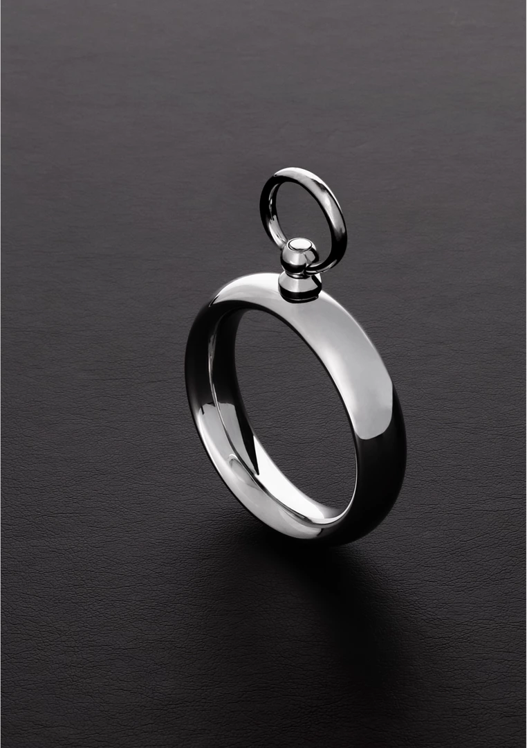Steel Donut Ring stalowy pierścień intymny 50 mm ciężki