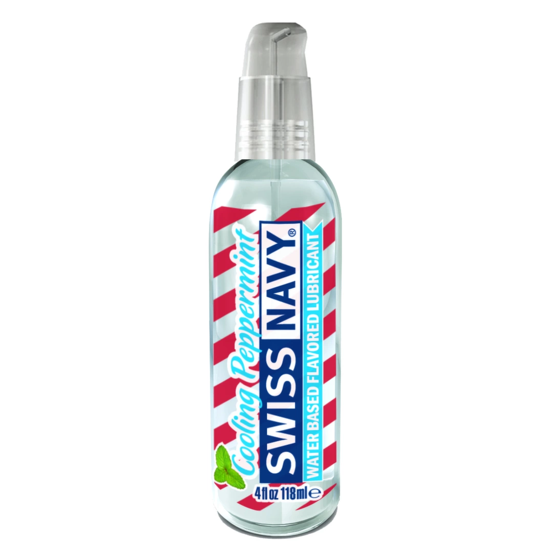 Wodny lubrykant dopochwowy o smaku miętowym Swiss Navy Cooling Peppermint 118 ml