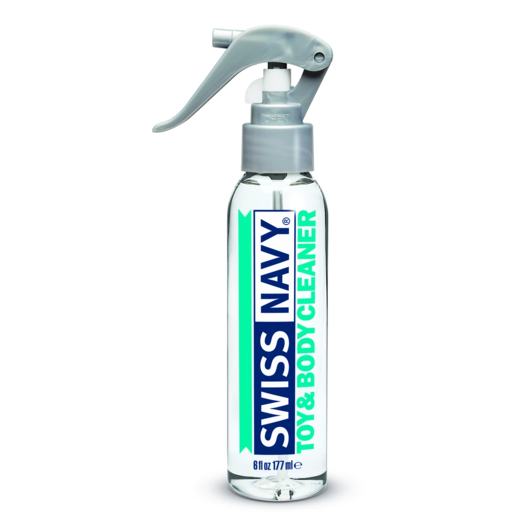 Spray do czyszczenia zabawek i akcesoriów erotycznych Swiss Navy Toy & Body Cleaner 180 ml