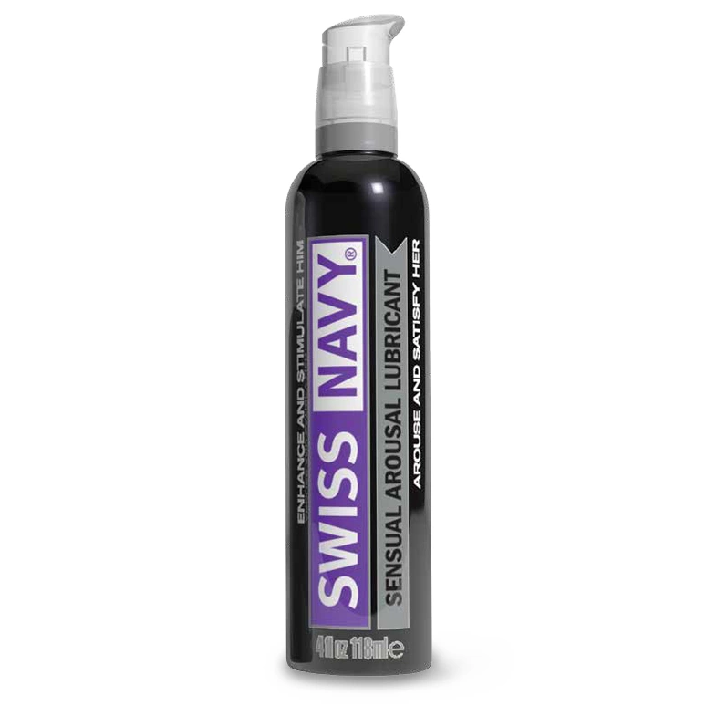 Lubrykant wodny o działaniu stymulującym do seksu waginalnego z sokiem z aloesu Swiss Navy Arousal 118 ml