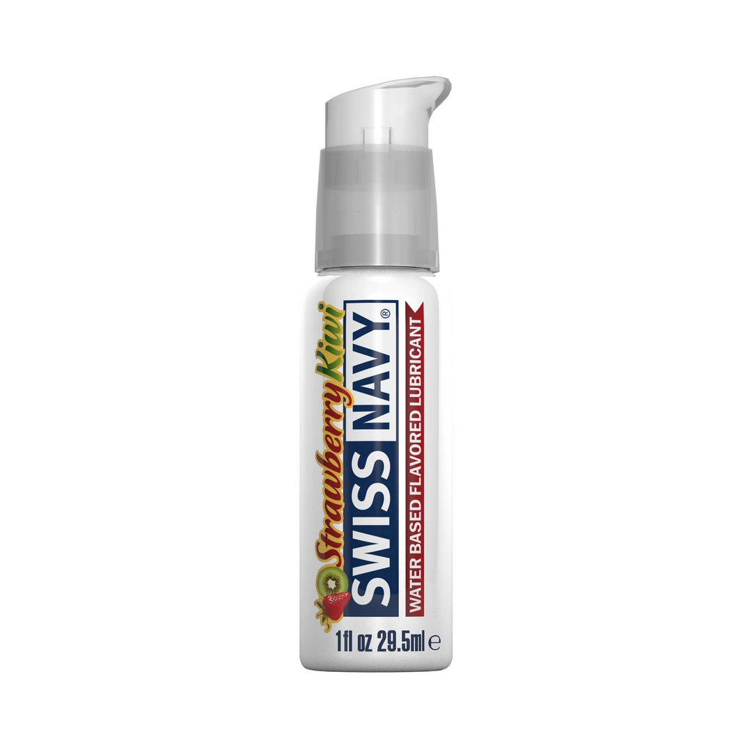 Lubrykant nawilżający na bazie wody o smaku kiwi Swiss Navy 4w1 30 ml