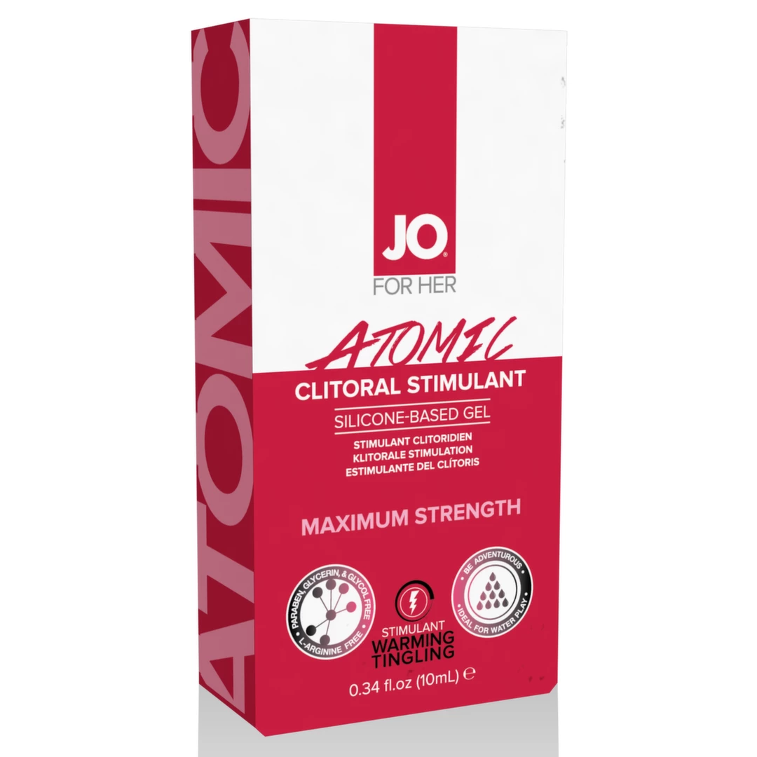 Żel stymulujący na łechtaczkę intensywny System JO Atomic 10 ml
