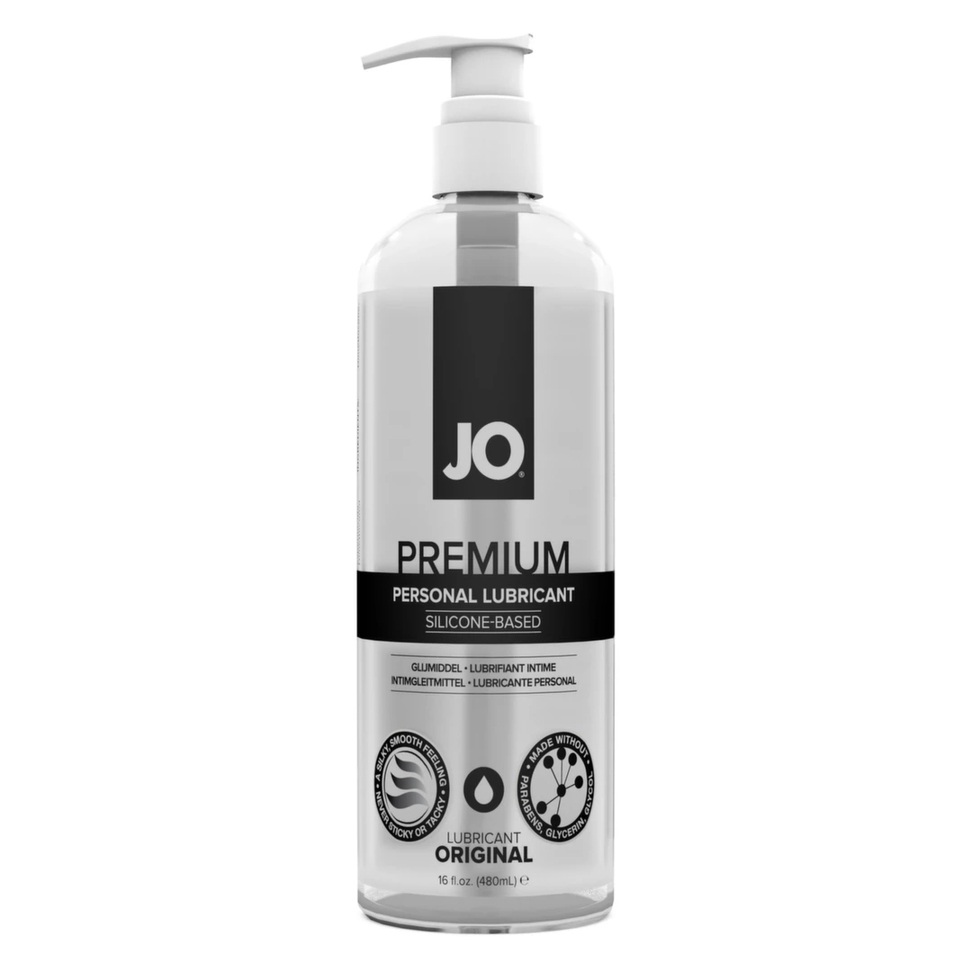 Wodoodporny lubrykant dopochwowy na bazie silikonu do seksu waginalnego System JO Premium 480 ml