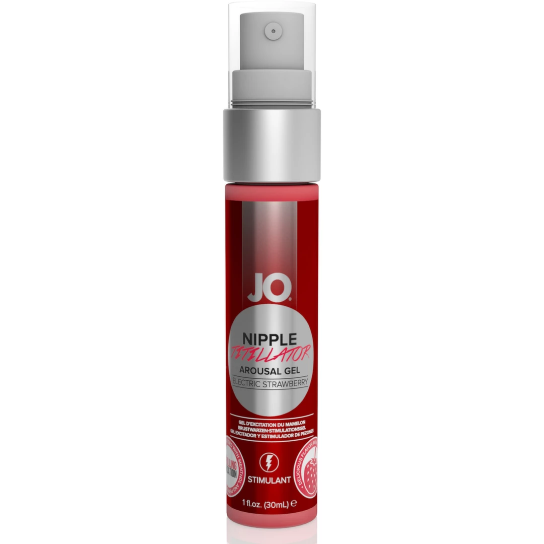 Żel stymulujący sutki o smaku truskawkowym System JO Nipple Titillator 30 ml