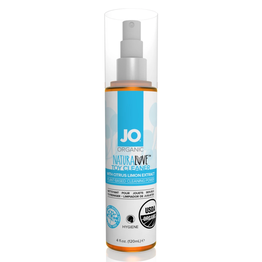 Spray do czyszczenia zabawek i akcesoriów erotycznych System JO Organic 120 ml
