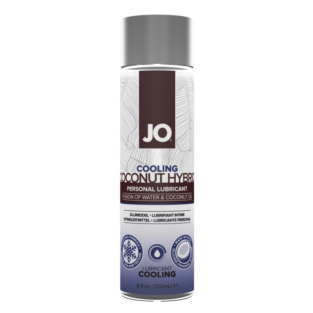Hybrydowy lubrykant na bazie kokosa do seksu waginalnego z efektem chłodzenia System JO Coconut Hybrid 120 ml