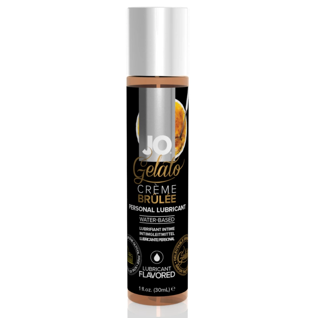Wodny lubrykant dopochwowy o smaku creme brulee System JO H2O Gelato 30 ml