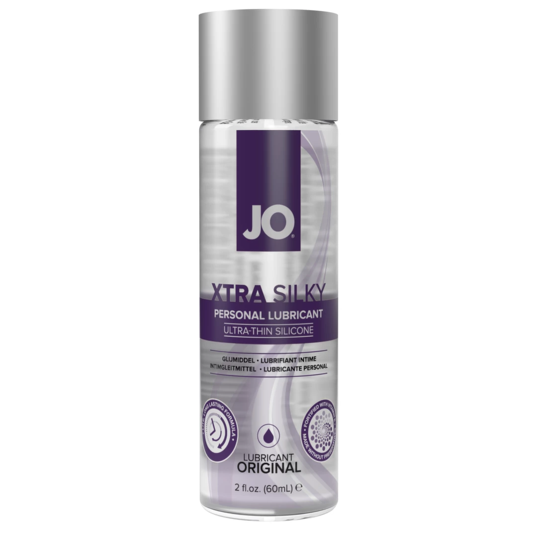 Silikonowy lubrykant dopochwowy z witaminą E System JO Xtra Silky 60 ml