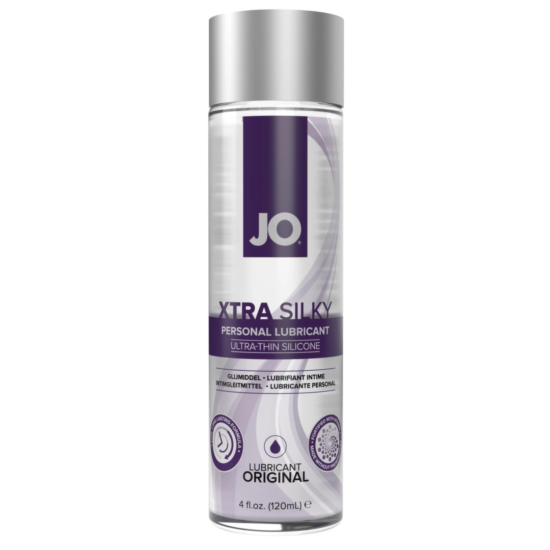 Silikonowy lubrykant dopochwowy z witaminą E System JO Xtra Silky 120 ml