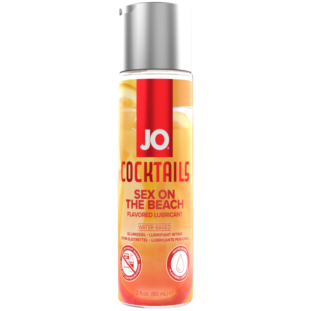 Lubrykant dopochwowy na bazie wody o smaku koktajlu Sex on the Beach System JO H2O 60 ml