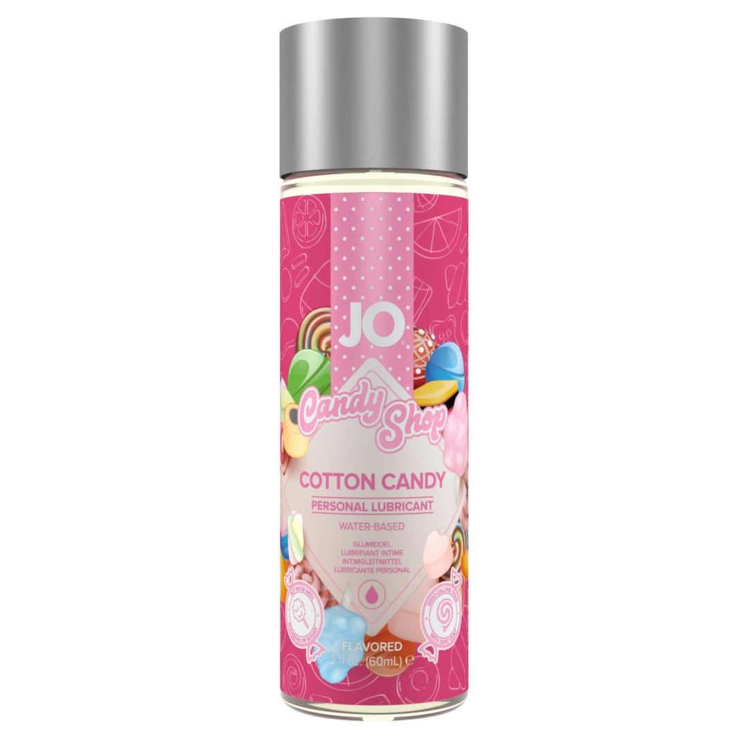 Lubrykant dopochwowy na bazie wody o smaku waty cukrowej System JO H2O 60 ml
