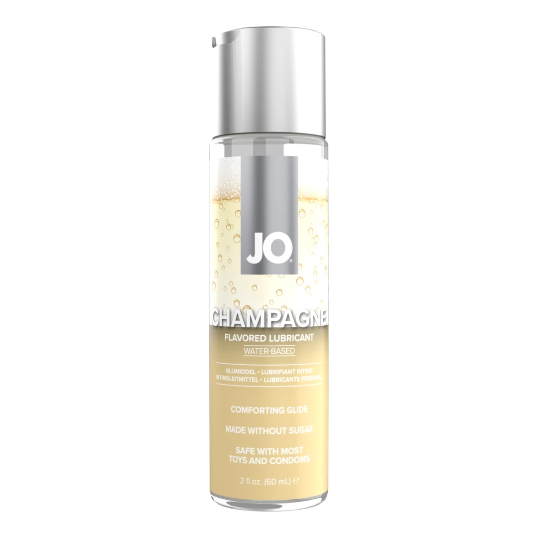 Lubrykant na bazie wody o smaku szampana System JO 60 ml