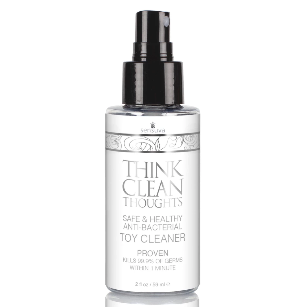 Spray do czyszczenia zabawek i akcesoriów erotycznych Sensuva Think Clean 59 ml