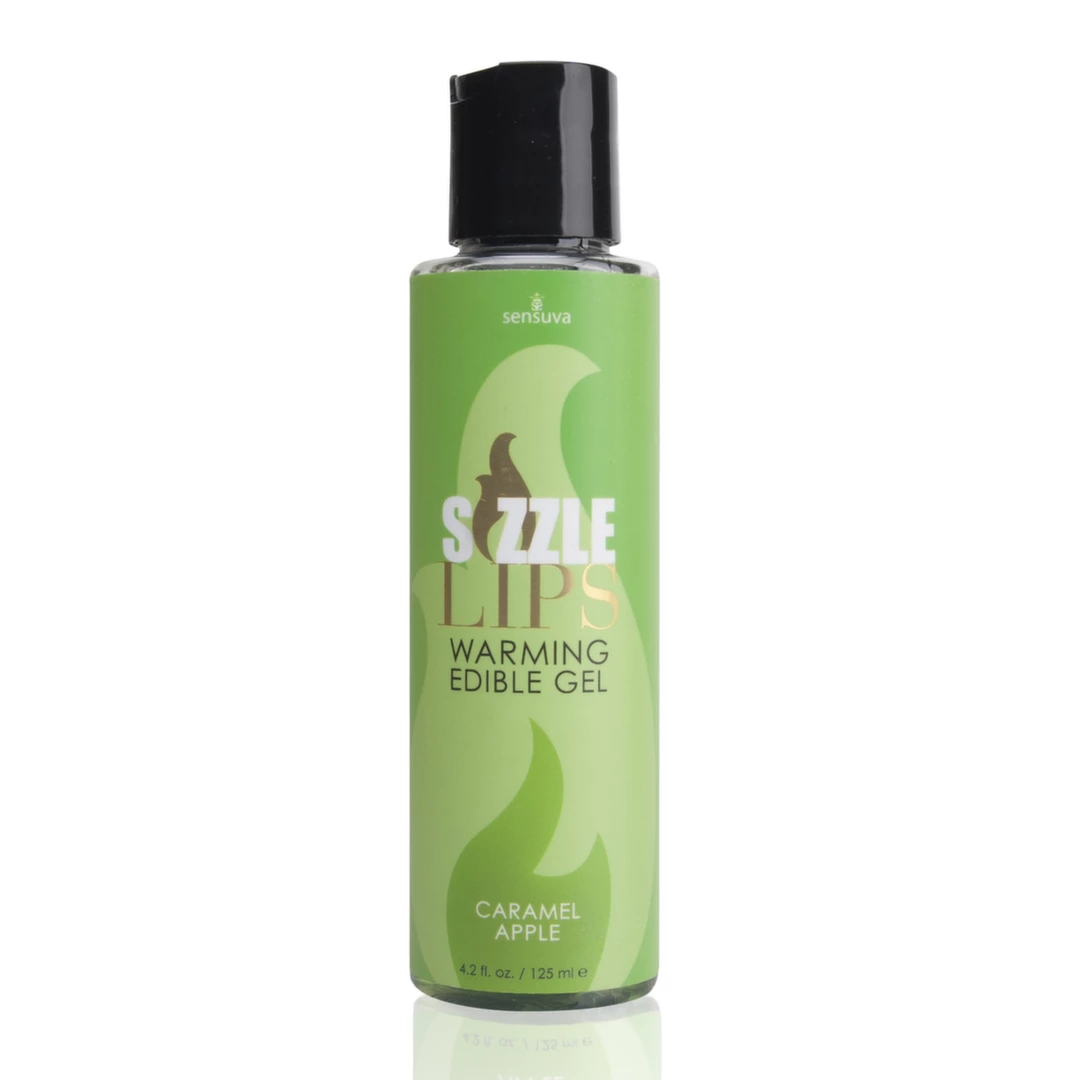 Żel stymulujący i rozgrzewający o karmelowo jabłkowym aromacie Sensuva Sizzle Lips 125 ml