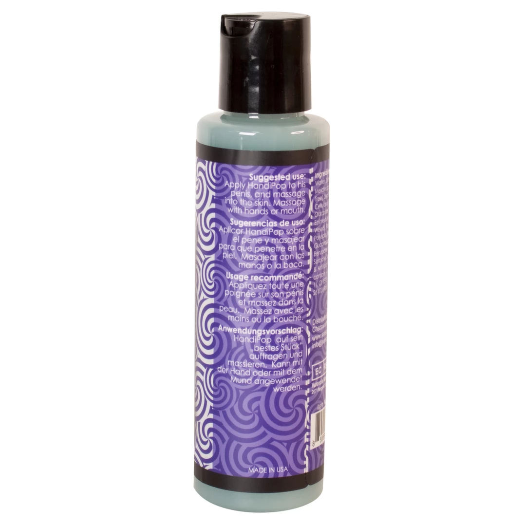 Olejek do masażu jadalny o smaku muffinki jagodowej Sensuva Handipop 125 ml