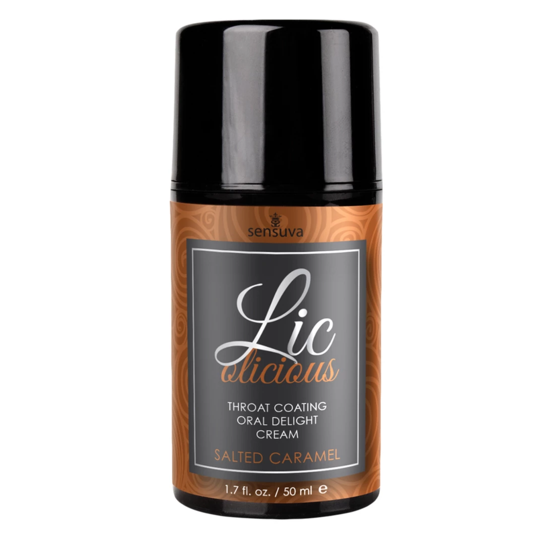 Żel do seksu oralnego o smaku solonego karmelu z efektem nawilżającym Sensuva 50 ml