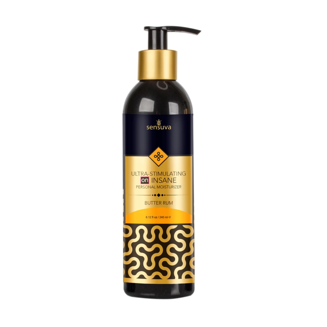 Hybrydowy lubrykant o działaniu rozgrzewającym i stymulującym do seksu waginalnego o smaku rumu Sensuva Ultra 240 ml