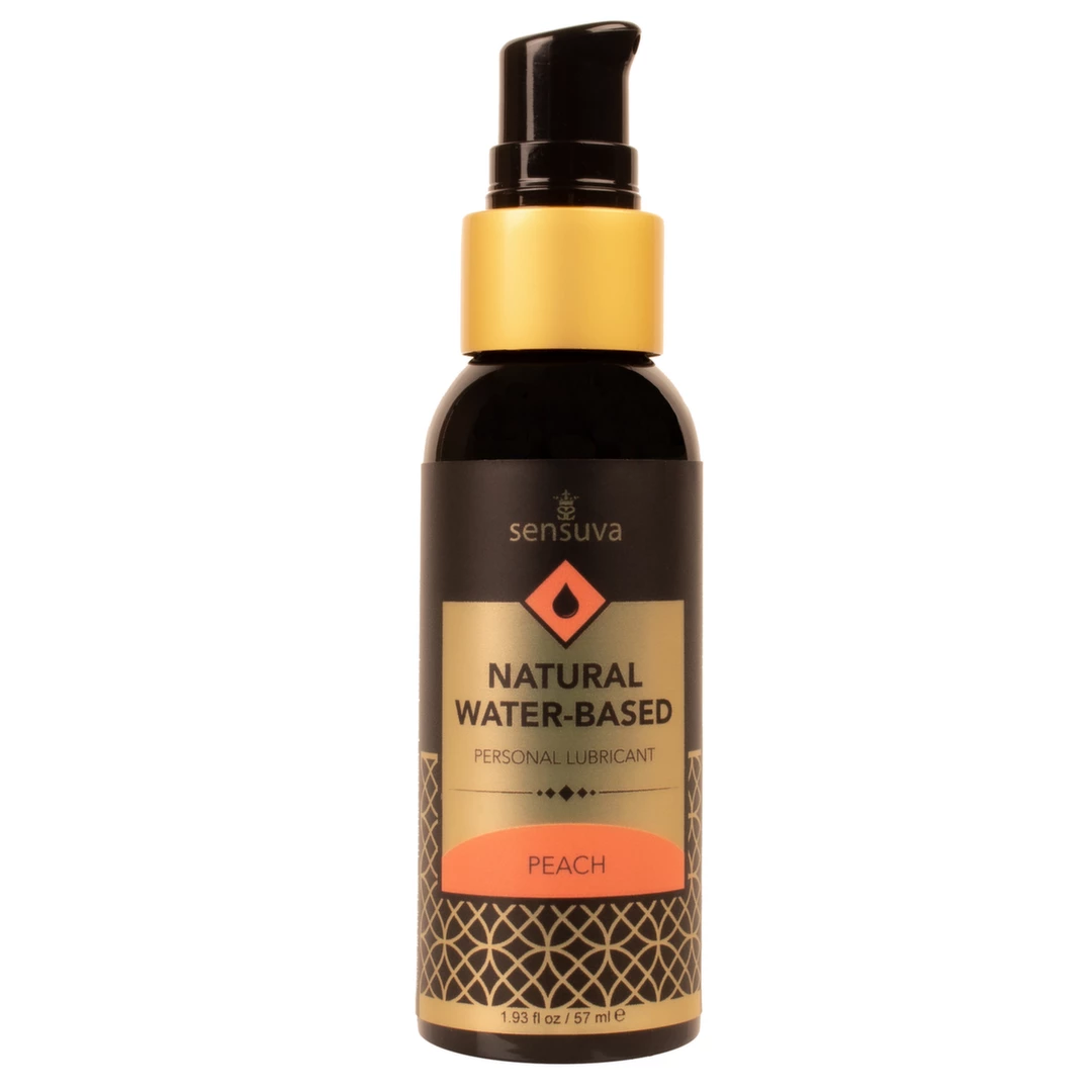 Wodny lubrykant dopochwowy o smaku brzoskwiniowym Sensuva Natural Water Based 57 ml