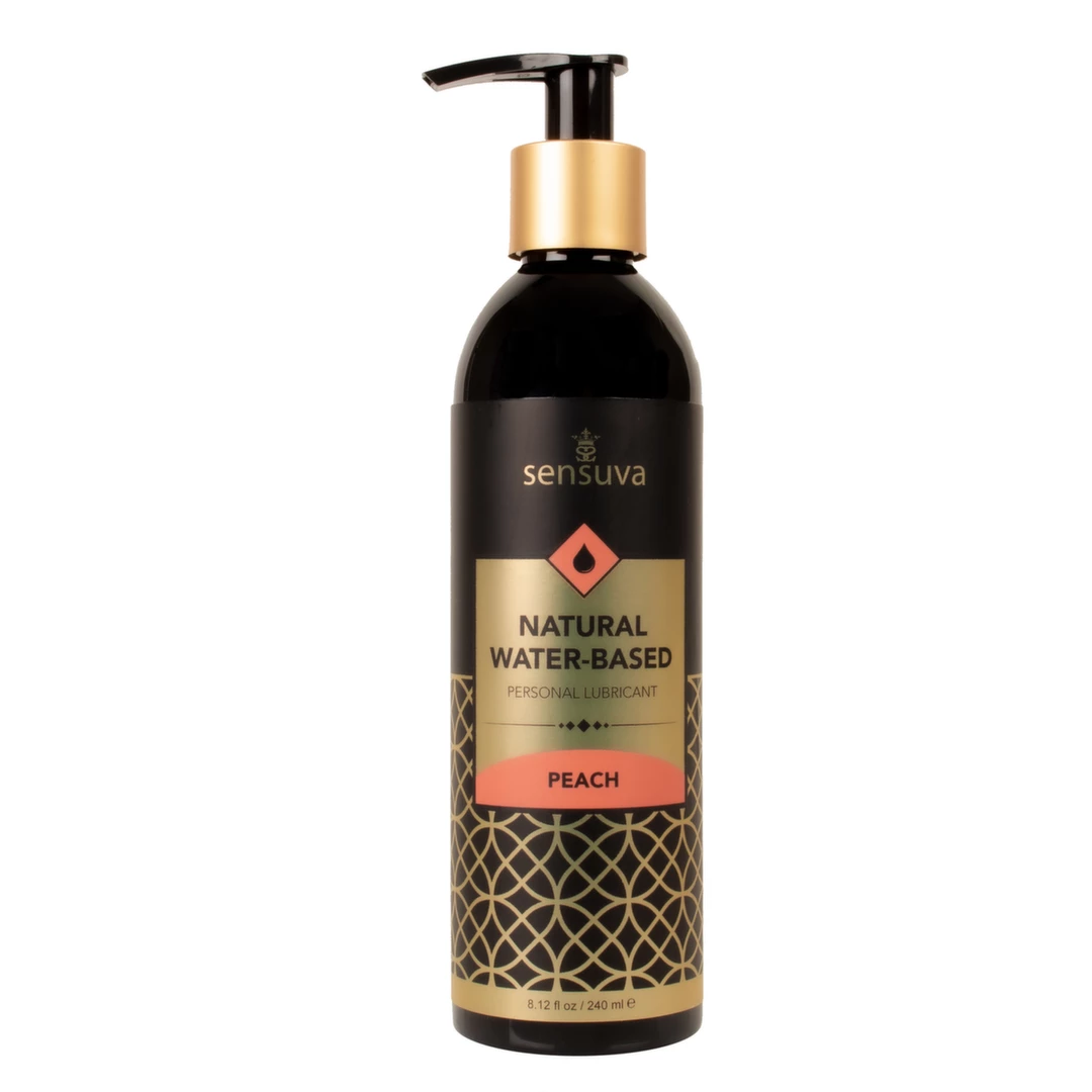 Wodny lubrykant dopochwowy o smaku brzoskwiniowym Sensuva Natural Water Based 240 ml