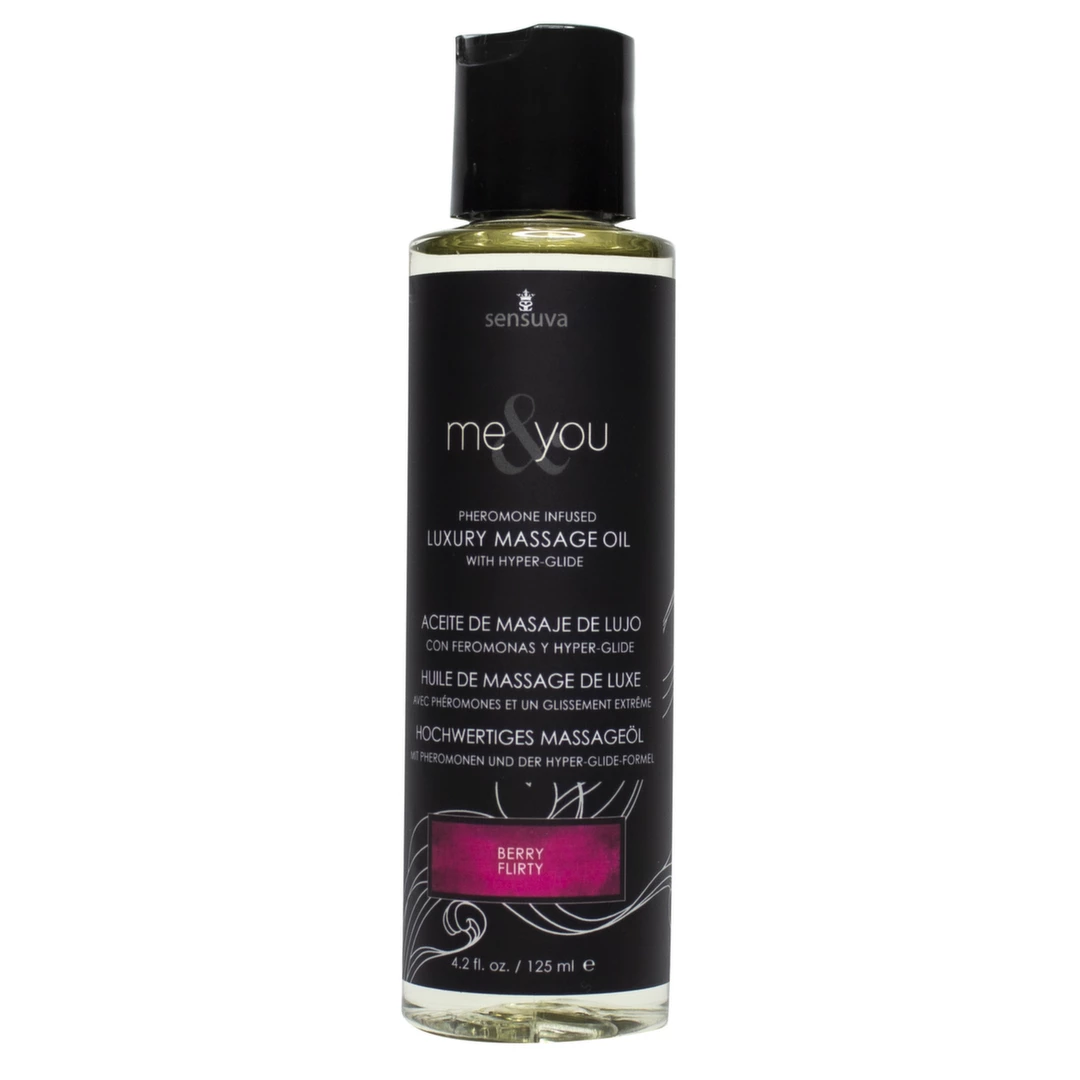 Olejek do masażu z jagodowym aromatem Sensuva Me & You 125 ml