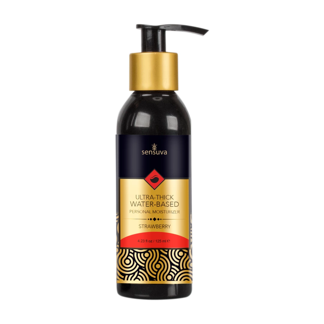 Krem do seksu waginalnego i analnego na bazie wody o smaku truskawkowym Sensuva Ultra Thick 125 ml