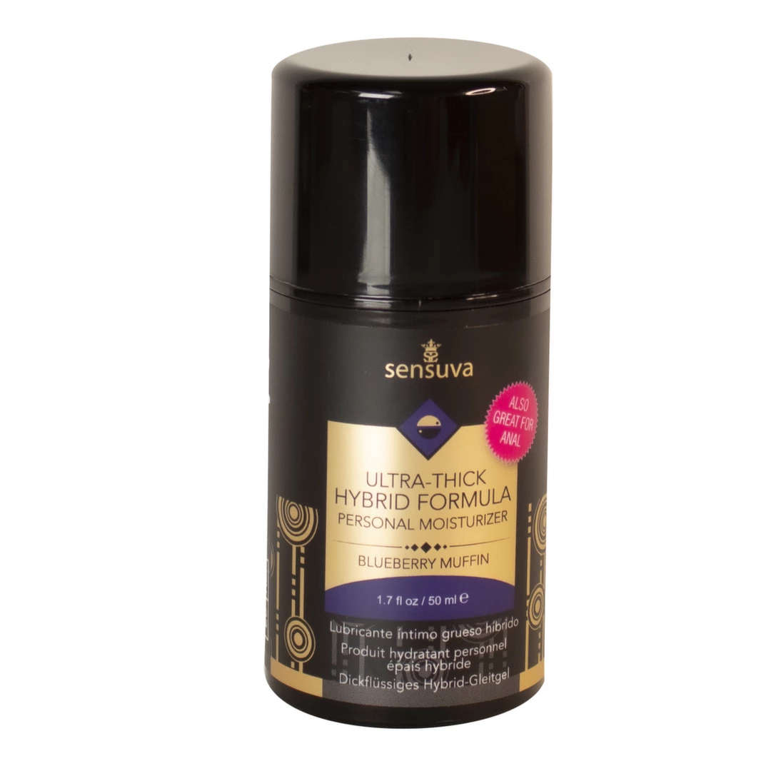 Hybrydowy krem do seksu analnego i waginalnego o smaku jagodowej babeczki Sensuva Ultra Thick 50 ml