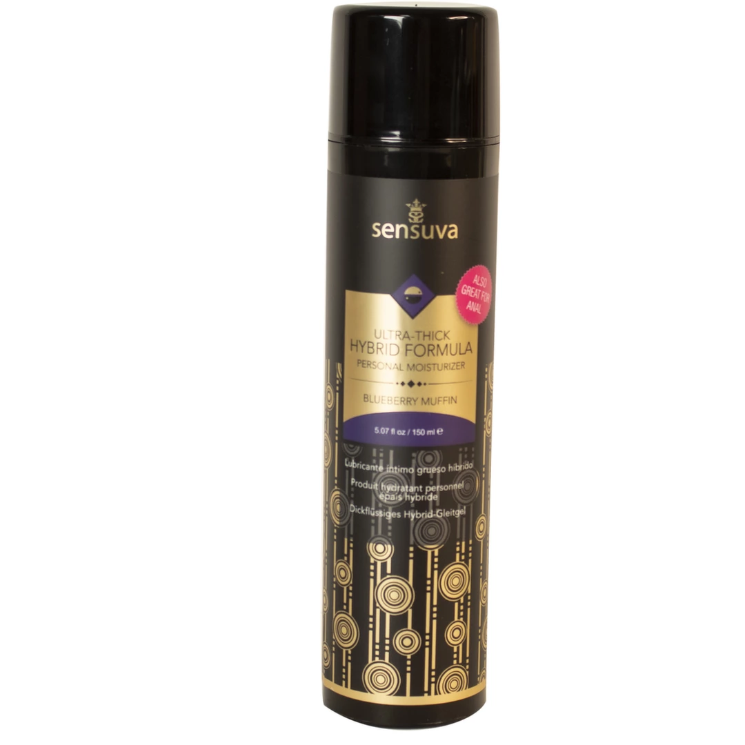 Hybrydowy krem do seksu analnego i waginalnego o smaku jagodowej babeczki Sensuva Ultra Thick 150 ml