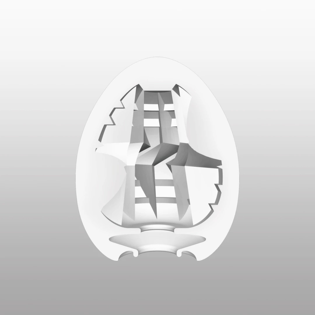 Masturbator jajko biały do masturbacji penisa Tenga Egg Thunder 