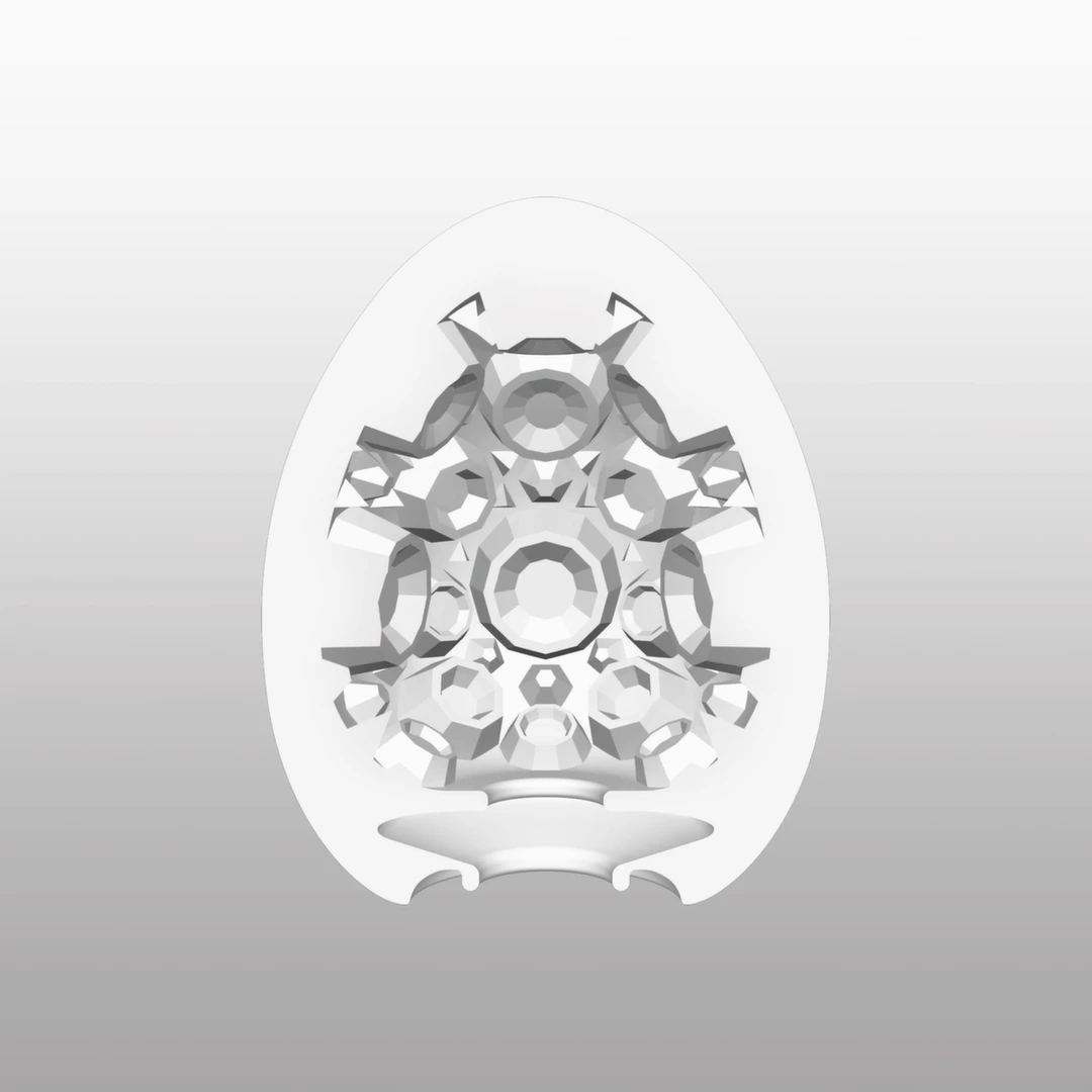 Masturbator jajko biały do masturbacji penisa Tenga Egg Crater 