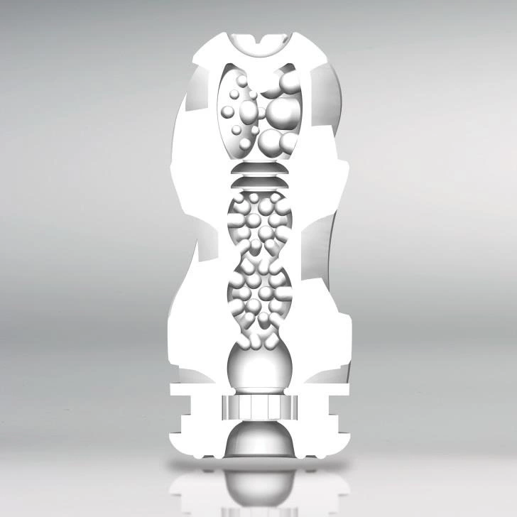 Masturbator srebrny do podciśnieniowej masturbacji penisa Tenga Air-Tech 