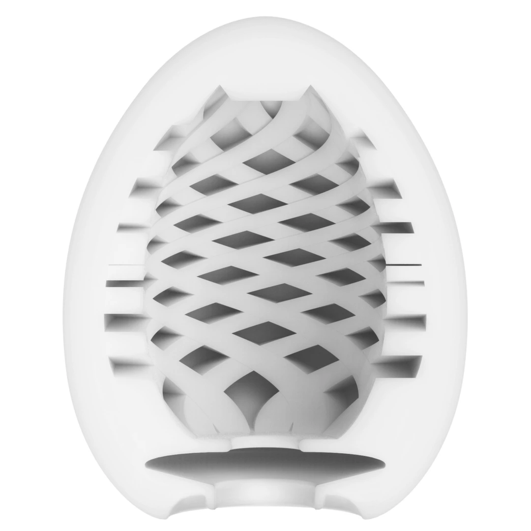Masturbator biały do masturbacji penisa Tenga Egg Wonder Mesh