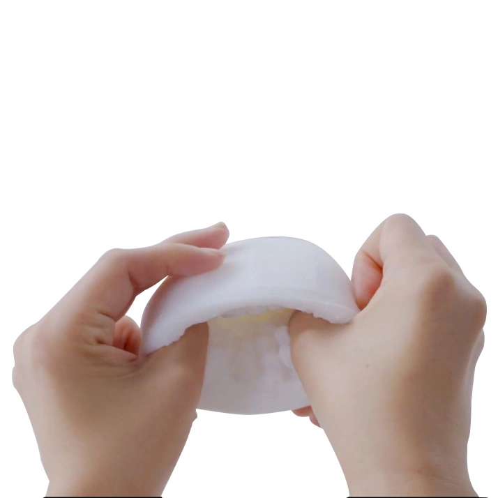 Masturbator biały okrągły z trójkątną strukturą wewnątrz Tenga Geo Glacier