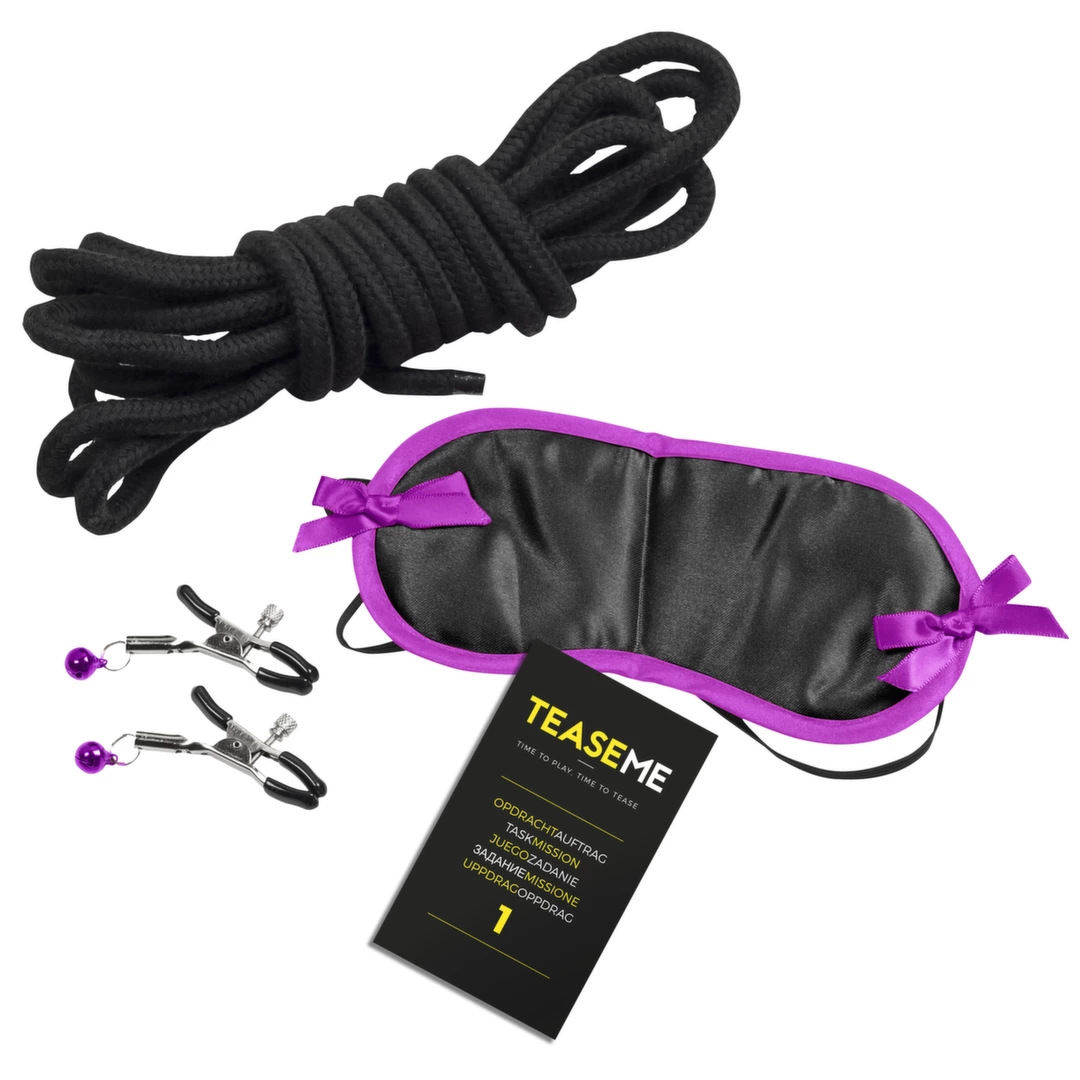 Gra erotyczna z akcesoriami - XXXME TEASEME Time to Play, Time to Tease