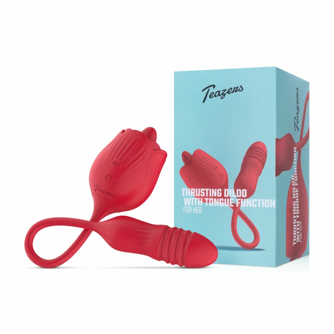 Teazers Rose model wielofunkcyjny z ruchomą końcowką i języczkiem