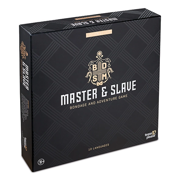 Gra erotyczna z akcesoriami - Master & Slave Edition Deluxe
