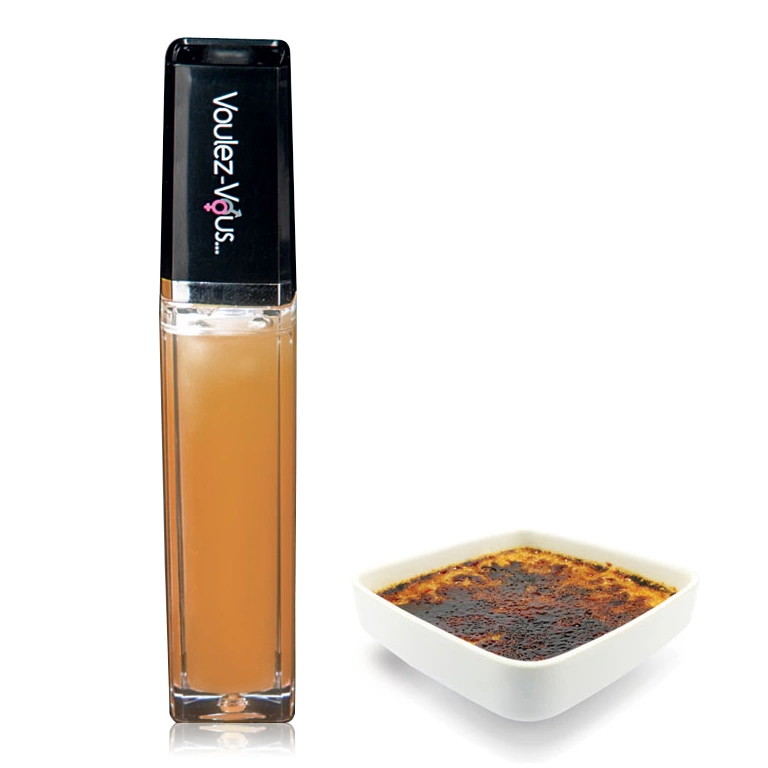 Szminka stymulująca penisa o smaku creme brulee Voulez-Vous... Light Gloss 9 ml