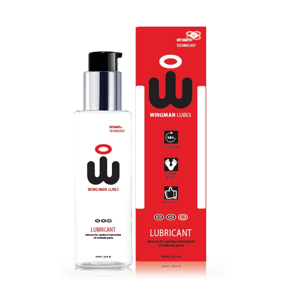 Gęsty lubrykant dopochwowy na bazie silikonu Wingman Silicone 100 ml