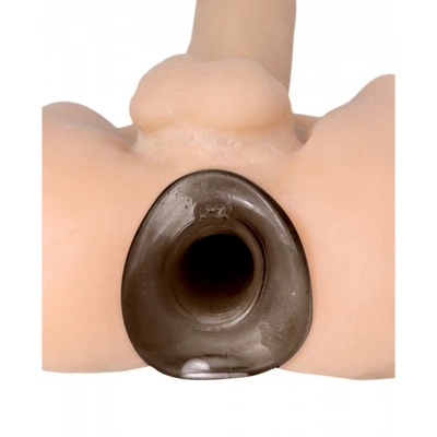 Tunel analny wykonany z czarnego silikonu XR Brands 13 cm Tunel analny wykonany z czarnego silikonu XR Brands 13 cm