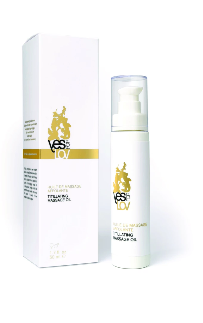 Olejek do masażu z aromatem marakui rozmarynu migdałów i imbiru YESforLOV Titillating 100 ml